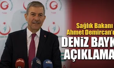 Bakan Ahmet Demircan’dan Deniz Baykal’ın sağlık durumuyla ilgili açıklama