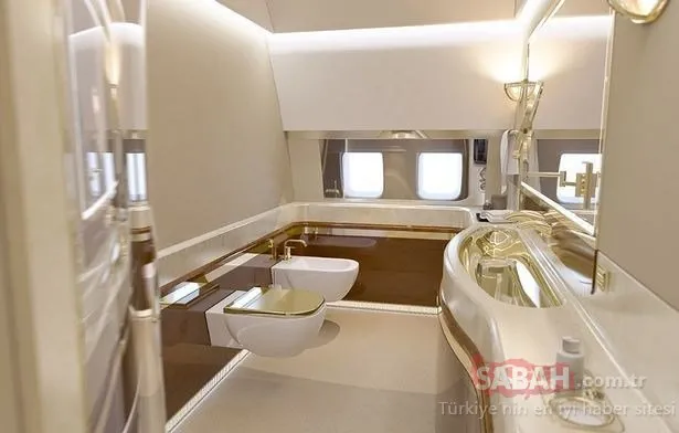 Uçan Kremlin’in içi görüntülendi! Putin’in altın tuvaletli lüks uçağı