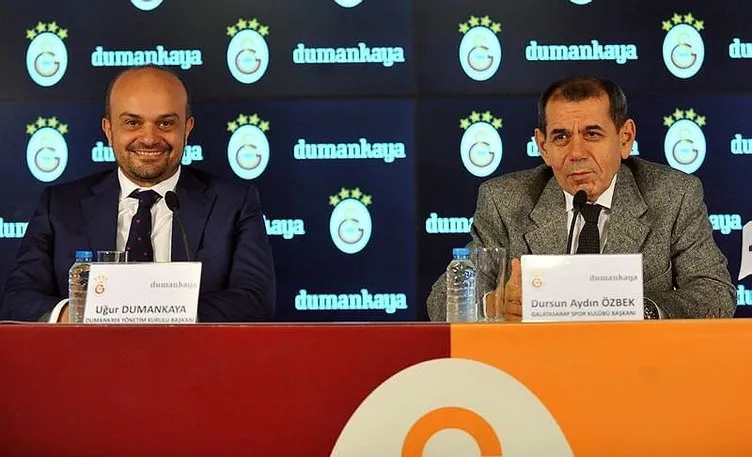 Galatasaray’ın yeni forma sponsoru Dumankaya