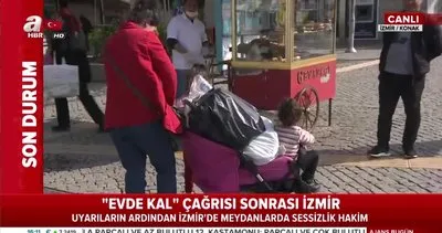 İzmir’den üzücü görüntüler! Çarşı ve meydanlardaki tedbirsizlik pes dedirtti! | Video