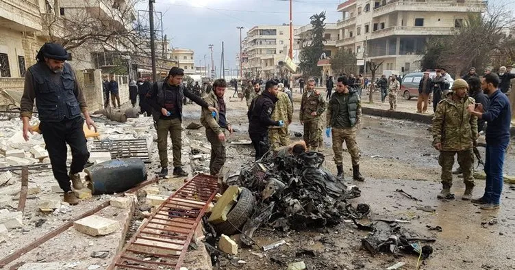 Son dakika: Afrin’de bombalı saldırı