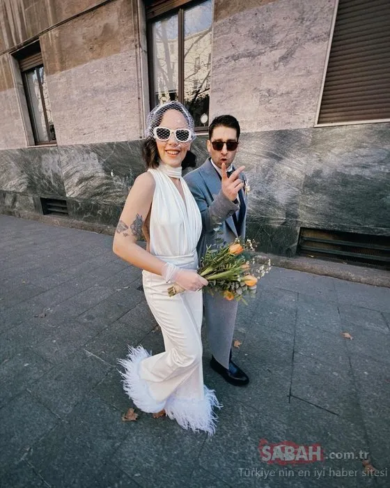 Geniş Aile’nin yıldızı Bora Akkaş Milano’da evlendi! Ünlü isimlerden yorum yağdı! İşte nikahtan kareler...