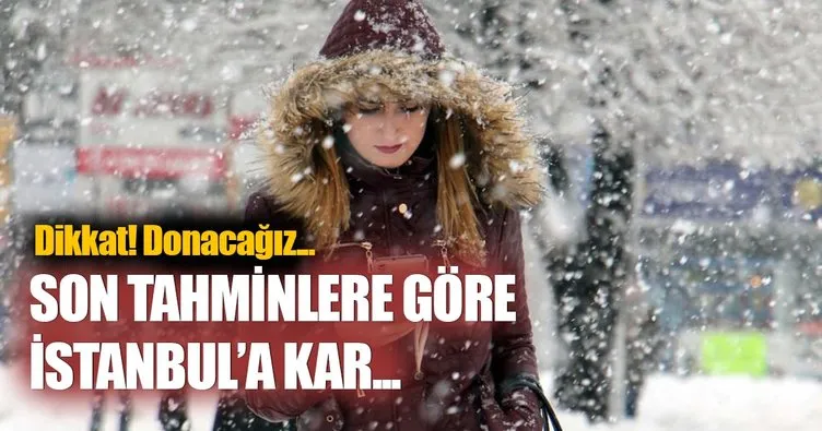 İstanbul’a kar ne zaman yağacak? Meteoroloji’den son dakika açıklaması...