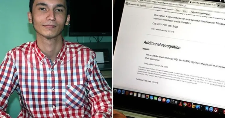 Apple Türk öğrenciye teşekkür etti