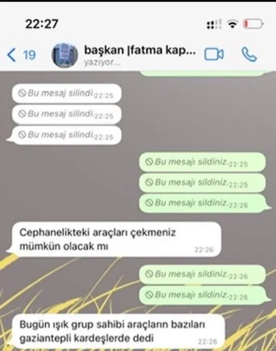 İş adamından 3 kilo altın itirafı: Whatsapp’ta ihale pazarlıkları!