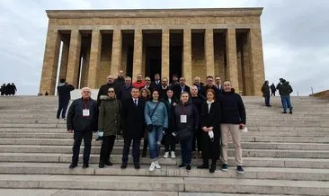 Gürcü gazeteciler mutlu döndüler #ankara