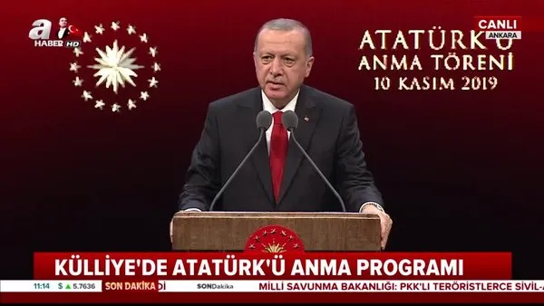 Cumhurbaşkanı Erdoğan'dan Ankara'da önemli açıklamalar