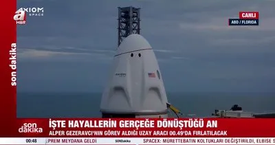 Son Dakika: Türkiye’nin uzay yolculuğu başladı: Kapsül uzaya fırlatıldı