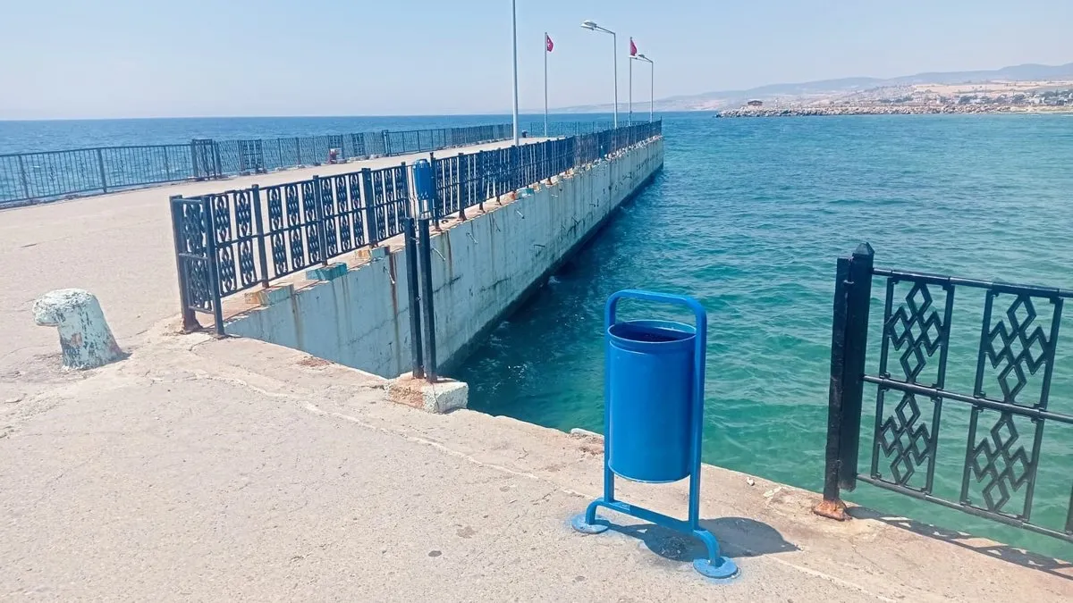 Şarköy iskelesi tehlike saçıyor