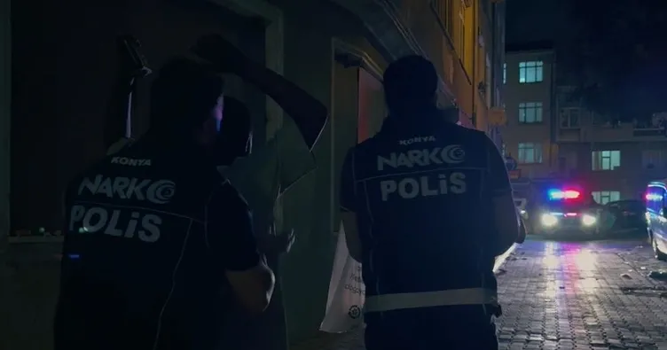 Konya’da  Narko Mercek operasyonu! Kilolarca uyuşturucu madde ele geçirildi: 26 gözaltı