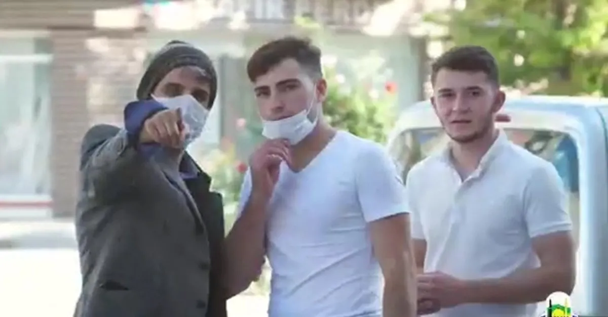 Dilenci kılığında yapılan sosyal deneyde şaşkına çeviren görüntü!