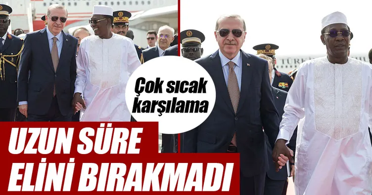 Cumhurbaşkanı Erdoğan Çad’da