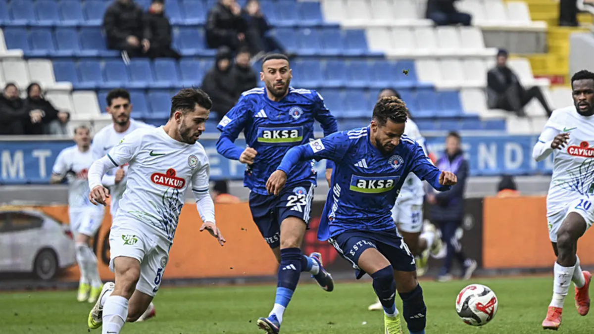 Rizespor, Kasımpaşa’yı 3 golle mağlup etti