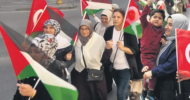 Gazze için sessiz çığlık