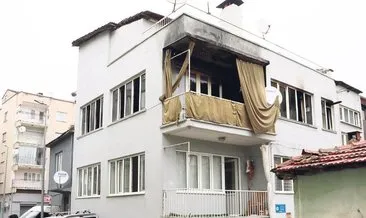 2 yaşındaki kızını boğdu, evi ateşe verdi