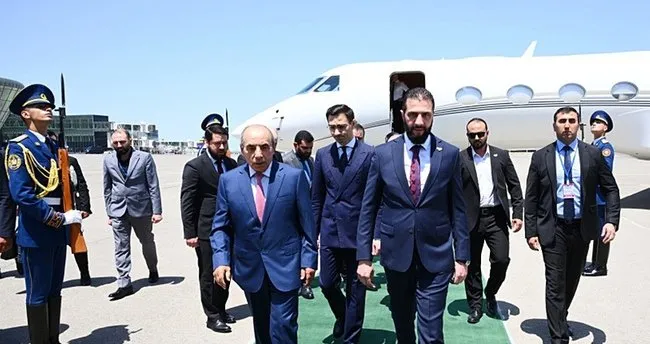 Suriye Cumhurbaşkanı Şara, Azerbaycan’da