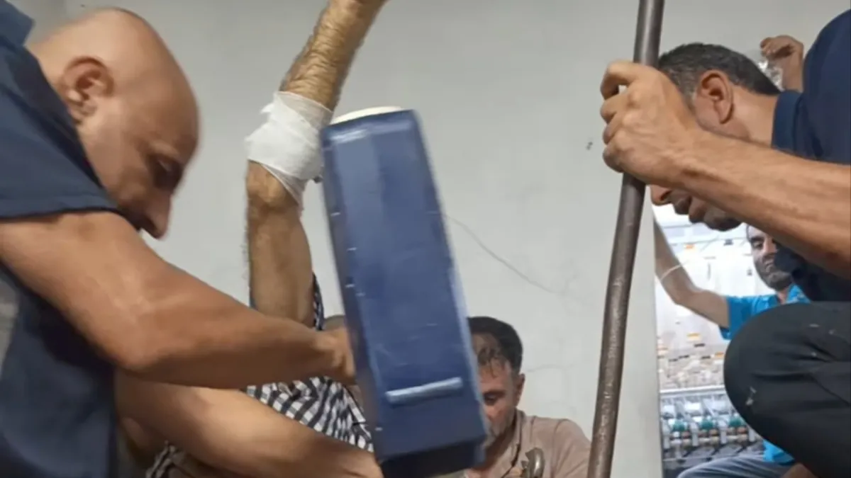 Adıyaman’da tekstil fabrikasında iş kazası: 48 yaşındaki işçi ağır yaralandı