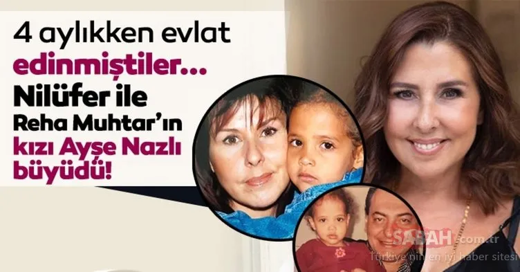 Annesi şarkıcı Nilüfer babası Reha Muhtar...23 yaşındaki Ayşe Nazlı’ya bakın!
