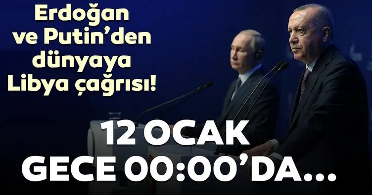 Son Dakika haberi: Bakan Çavuşoğlu duyurdu! Liderlerden Libya'da ateşkes çağrısı...