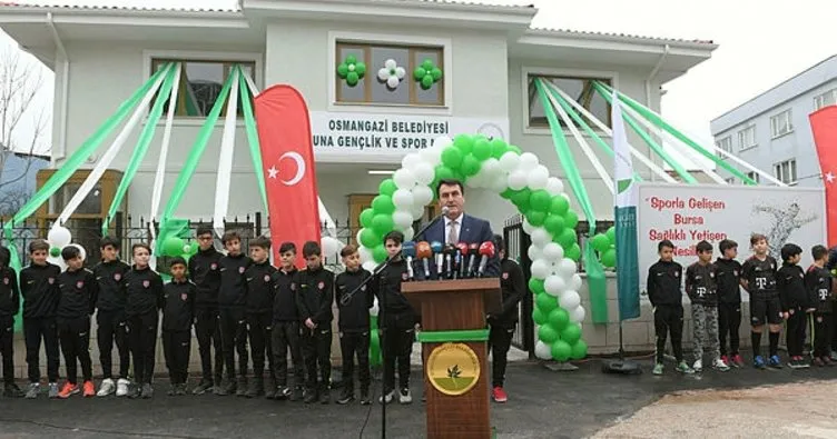 Bursa Osmangazi’den spora ve sporcuya bir destek daha