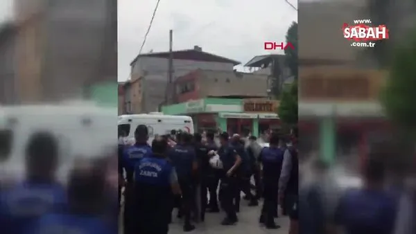 Son dakika: Bursa'da kaçak bina yıkımında gerginlik | Video