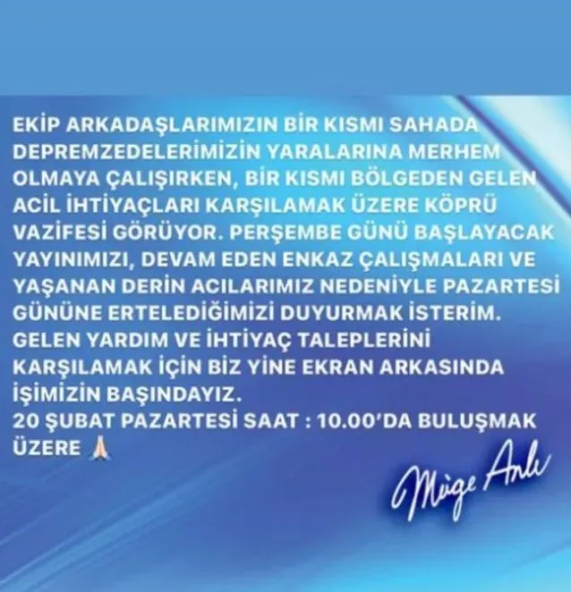 Müge Anlı bugün var mı? Müge Anlı ne zaman başlayacak?