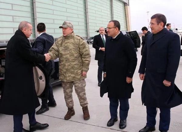 Başkomutan Erdoğan cephe hattında