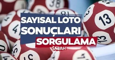 Sayısal Loto sonuçları 19 Ağustos 2023 TIKLA-SORGULA: Milli Piyango MPİ Çılgın Sayısal Loto sonuçları bilet sorgulama ekranı yayında!