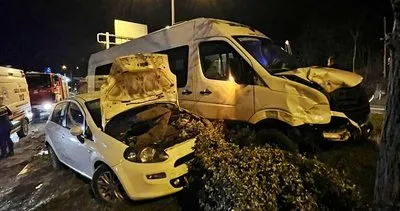 Gökçebey-Karabük kavşağında trafik kazası
