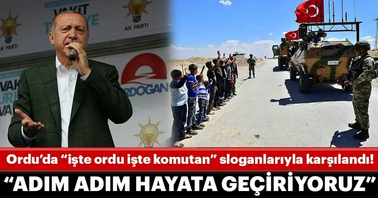 Cumhurbaşkanı Erdoğan’dan Münbiç açıklaması