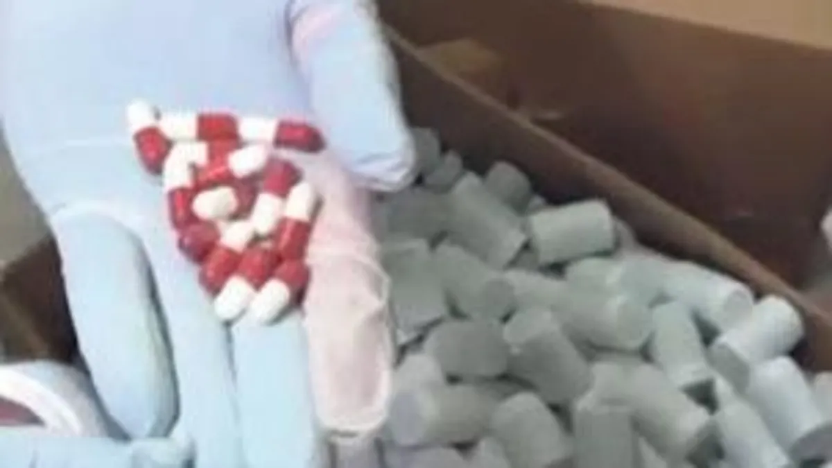 Milyonlarca hap ele geçirildi