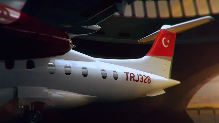 İşte ilk yerli uçağımız TRJ-328