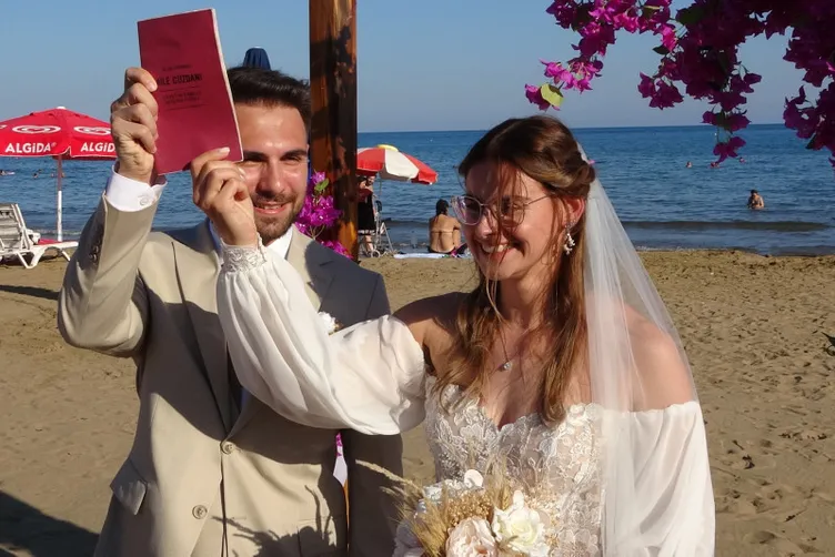 Mersin’e Hollandalı gelin geldi: Aşk hikayeleri herkesi etkiledi!