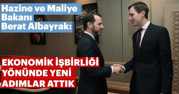 Bakan Berat Albayrak'tan 'Kushner' paylaşımı