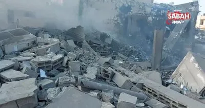 Son Dakika Haberi: Saniyeler içinde enkaza döndü! İşte İsrail vandallığı... | Video