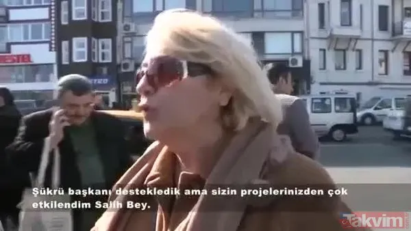 Sarıyer’de CHP seçmeni de 'AK Parti ve Bayraktar' dedi