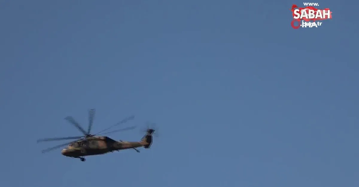 Sinirda Helikopter Hareketliligi Video Videosunu Izle Son Dakika Haberleri