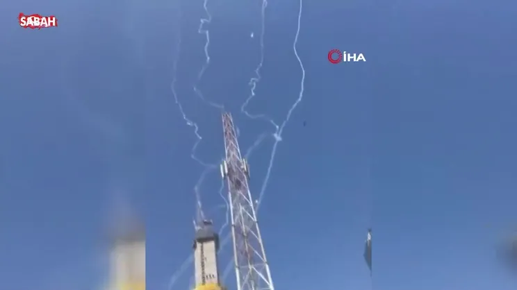 İran'dan Tel Aviv'e yeni saldırı! | Video