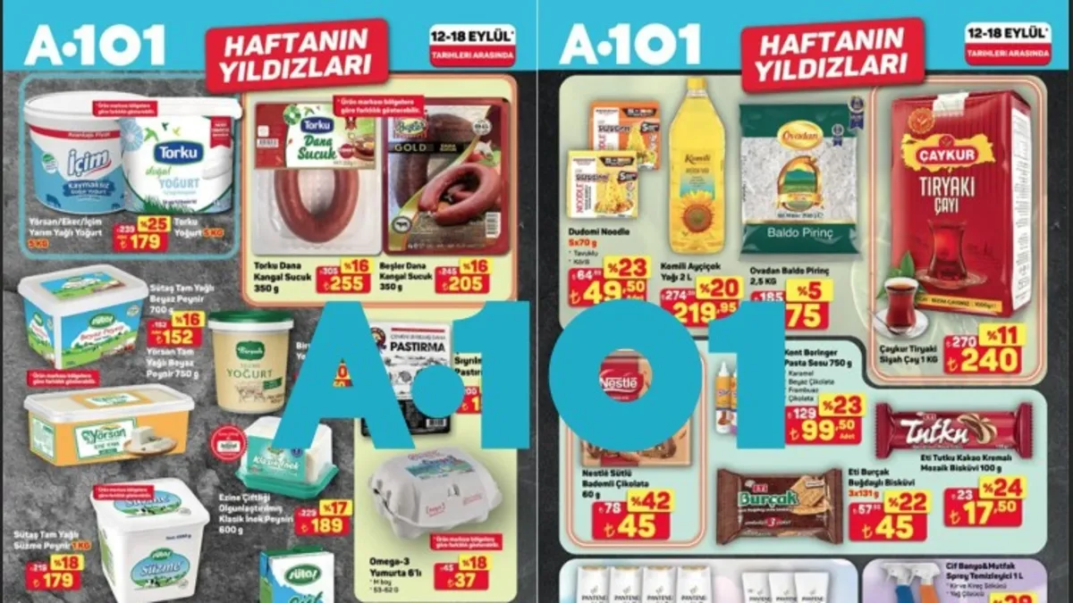 A101 AKTÜEL HAFTANIN YILIZLARI! 👉12 - 18 Eylül 2025 A101 aktüel ürünler neler? Fırsat ürünler bugün satışta!