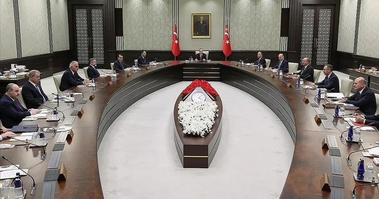 Kabine Toplantısı sona erdi