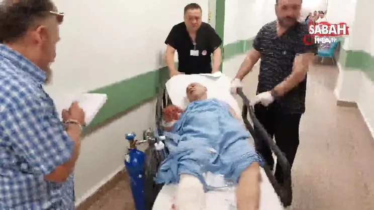 Samsun'da tartışma bıçaklı kavgaya dönüştü: 1 yaralı | Video