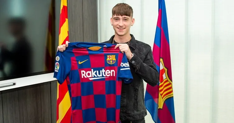 Barcelona’ya 16’lık golcü: Louie Barry