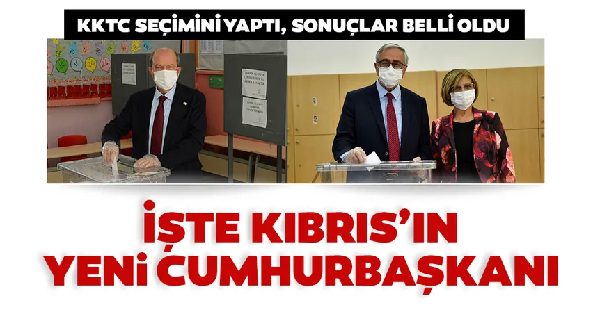 KKTC seçimlerinden son dakika haberi: KKTC seçimini yaptı, KKTC yeni Cumhurbaşkanı Ersin Tatar oldu