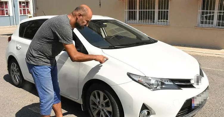 Sıfır diye aldı boyalı çıktı