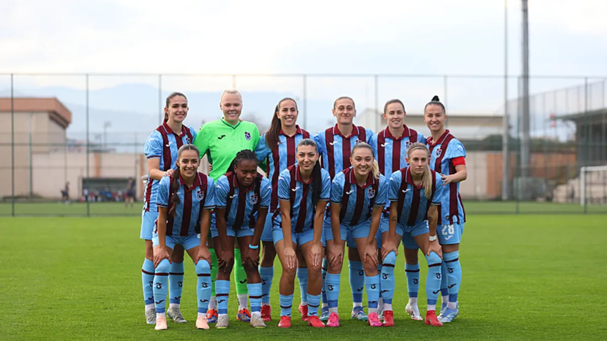 Trabzonspor Kadın Futbol takımı 5 golle galip!