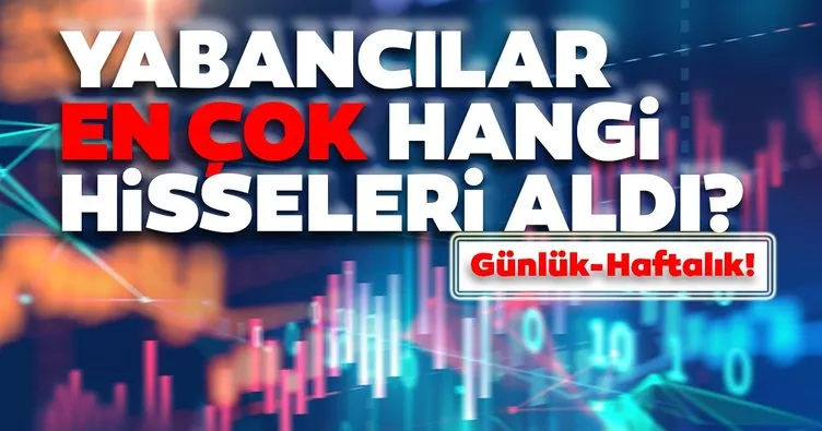 Borsa İstanbul’da günlük-haftalık yabancı payları 05/10/2020
