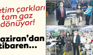 Üretim çarkları tam gaz dönüyor