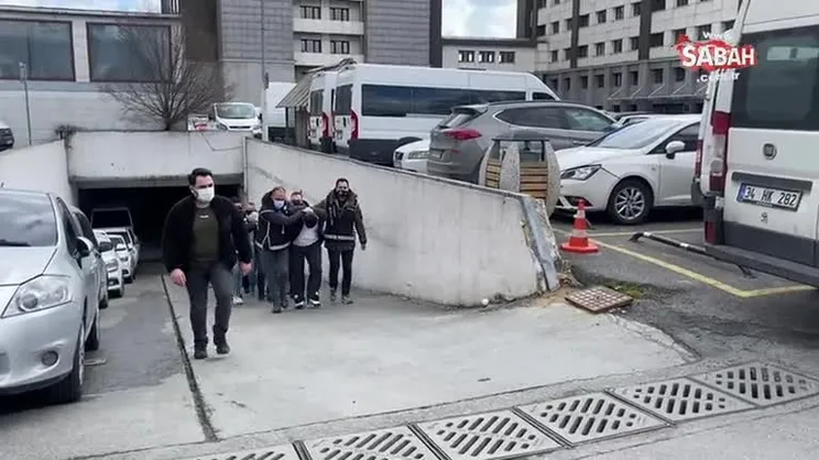 İkinci defa çökertilmişti... Adliyeye sevk edildiler | Video