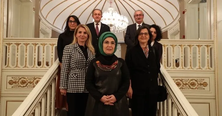Son dakika: Emine Erdoğan, TEMA Vakfı Başkanı Deniz Ataç ve beraberindeki heyeti kabul etti