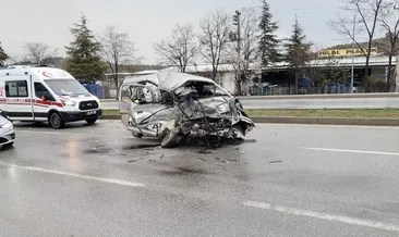 Otobüs ile kamyonet çarpıştı: 1 ölü, 6 yaralı #corum